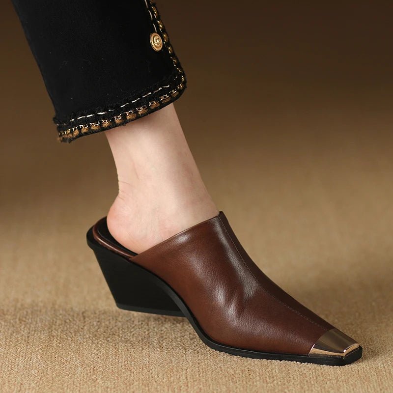 Mule en Cuir pour Femme "La Inspirante"