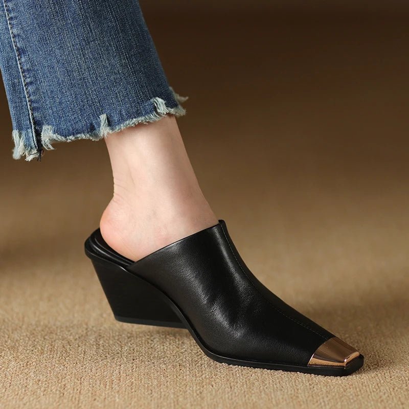 Mule en Cuir pour Femme "La Inspirante"