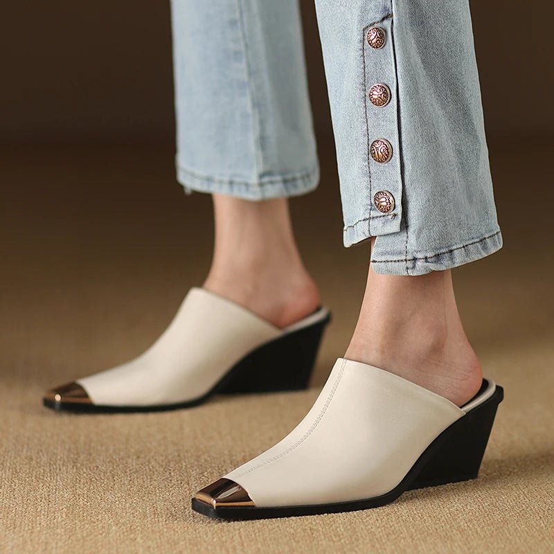Mule en Cuir pour Femme "La Inspirante"