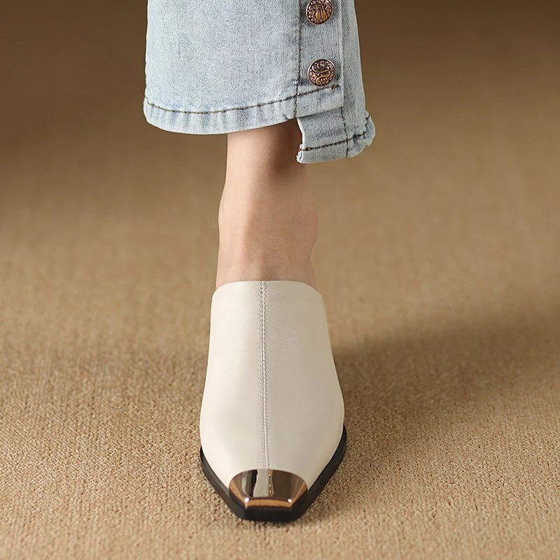 Mule en Cuir pour Femme "La Inspirante"