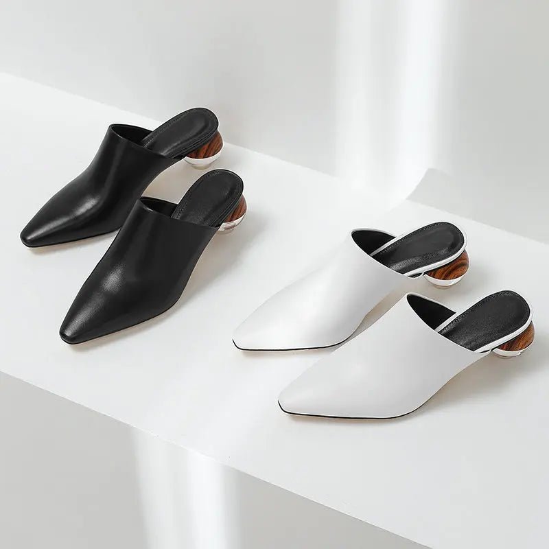 Mule en Cuir pour Femme "La Majesté"