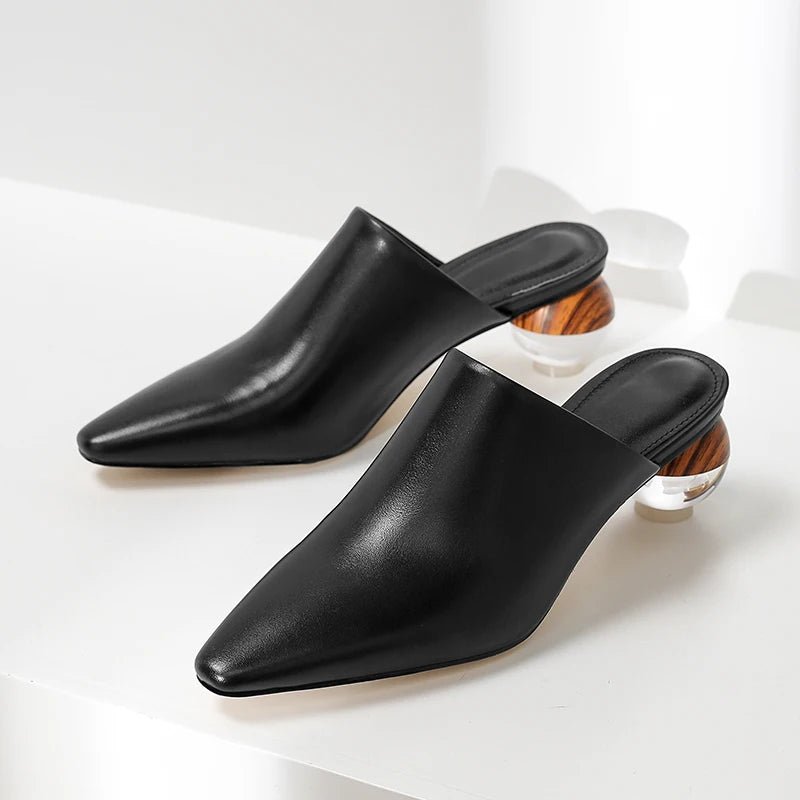 Mule en Cuir pour Femme "La Majesté"