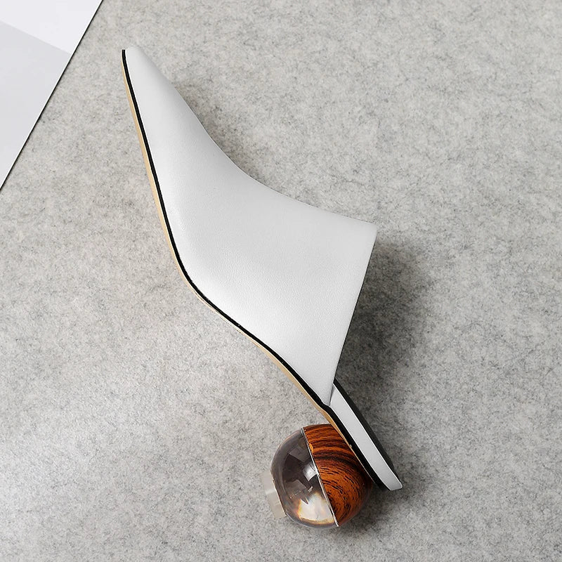 Mule en Cuir pour Femme "La Majesté"