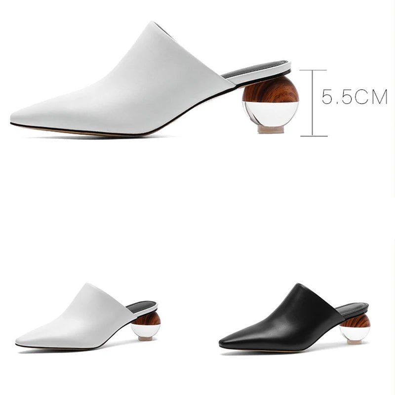 Mule en Cuir pour Femme "La Majesté"