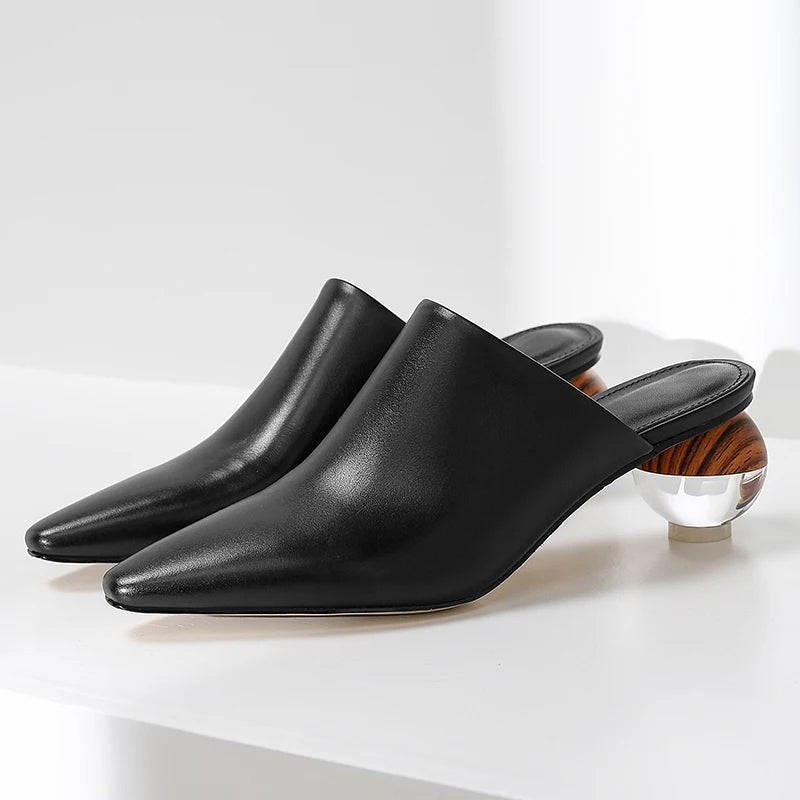 Mule en Cuir pour Femme "La Majesté"