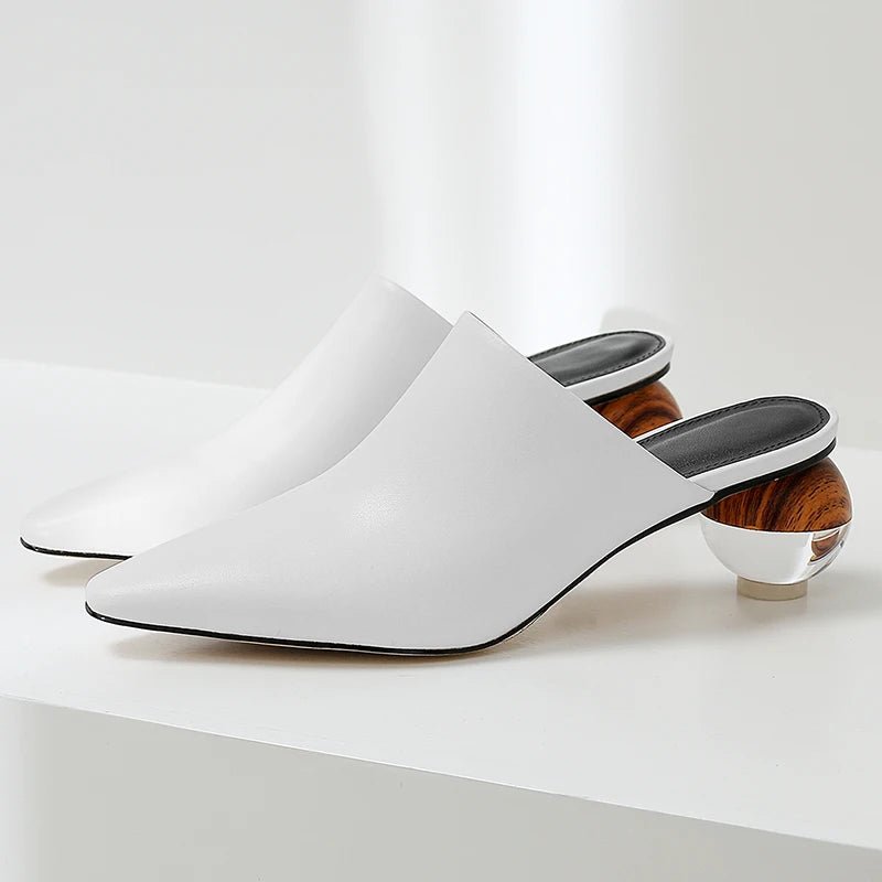 Mule en Cuir pour Femme "La Majesté"