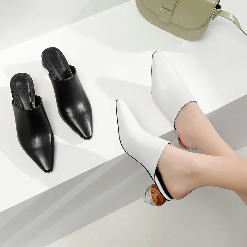 Mule en Cuir pour Femme "La Majesté"