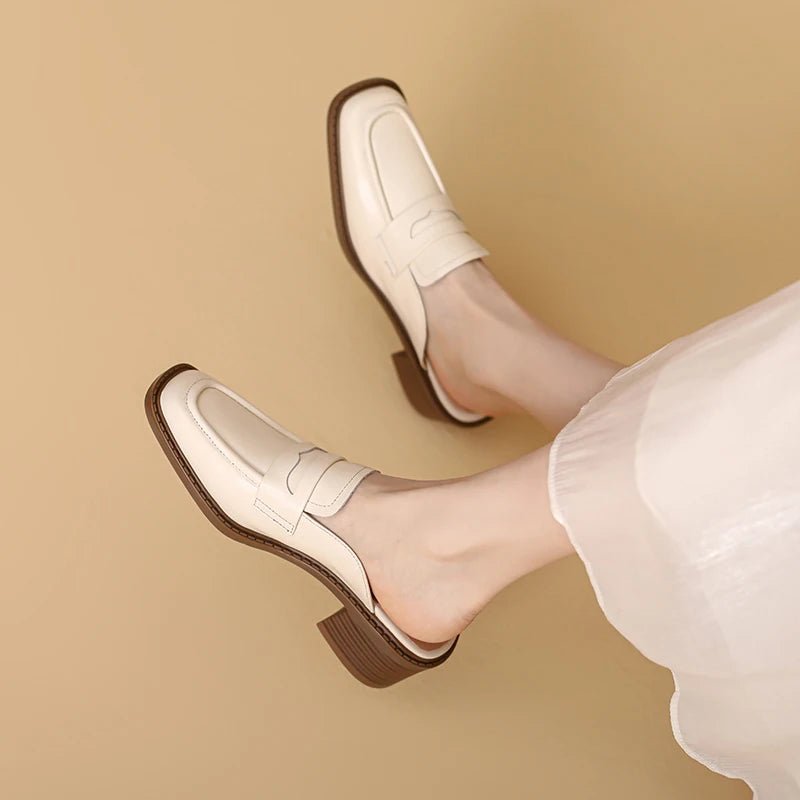 Mule en Cuir pour Femme "La Sensation"