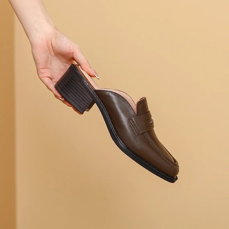 Mule en Cuir pour Femme "La Sensation"