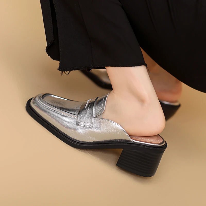 Mule en Cuir pour Femme "La Sensation"