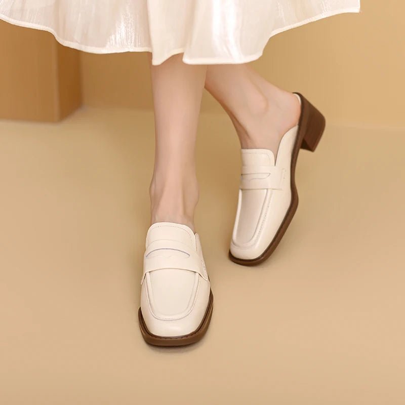 Mule en Cuir pour Femme "La Sensation"