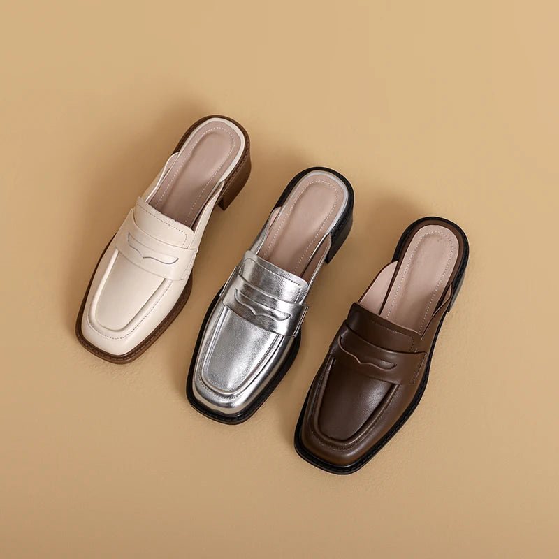 Mule en Cuir pour Femme "La Sensation"