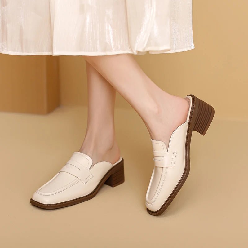 Mule en Cuir pour Femme "La Sensation"