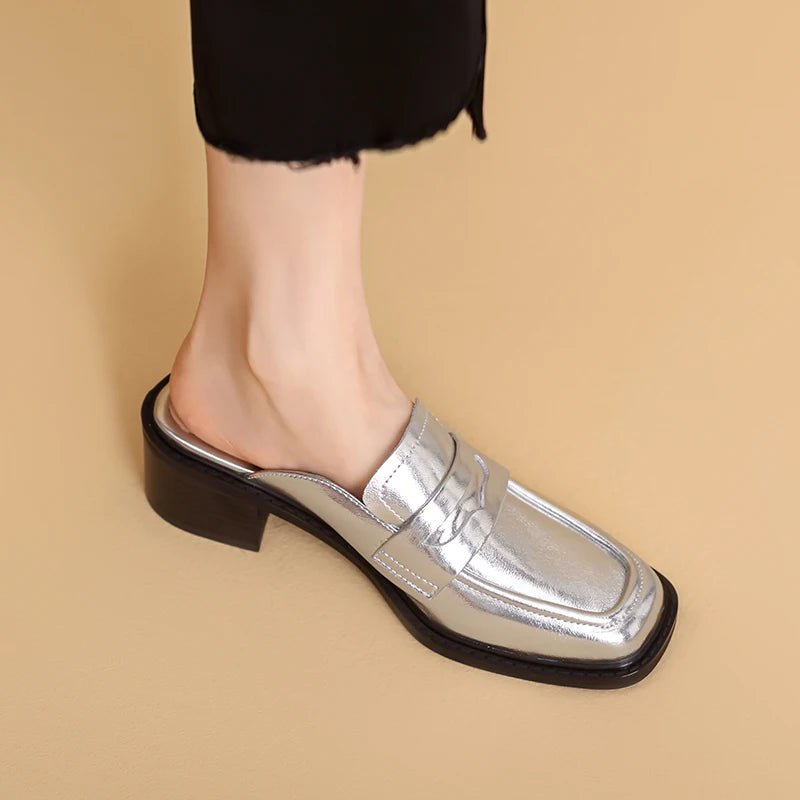 Mule en Cuir pour Femme "La Sensation"