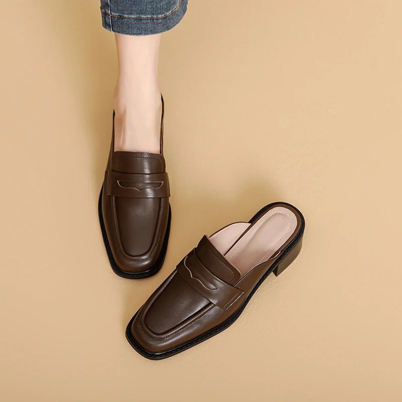 Mule en Cuir pour Femme "La Sensation"