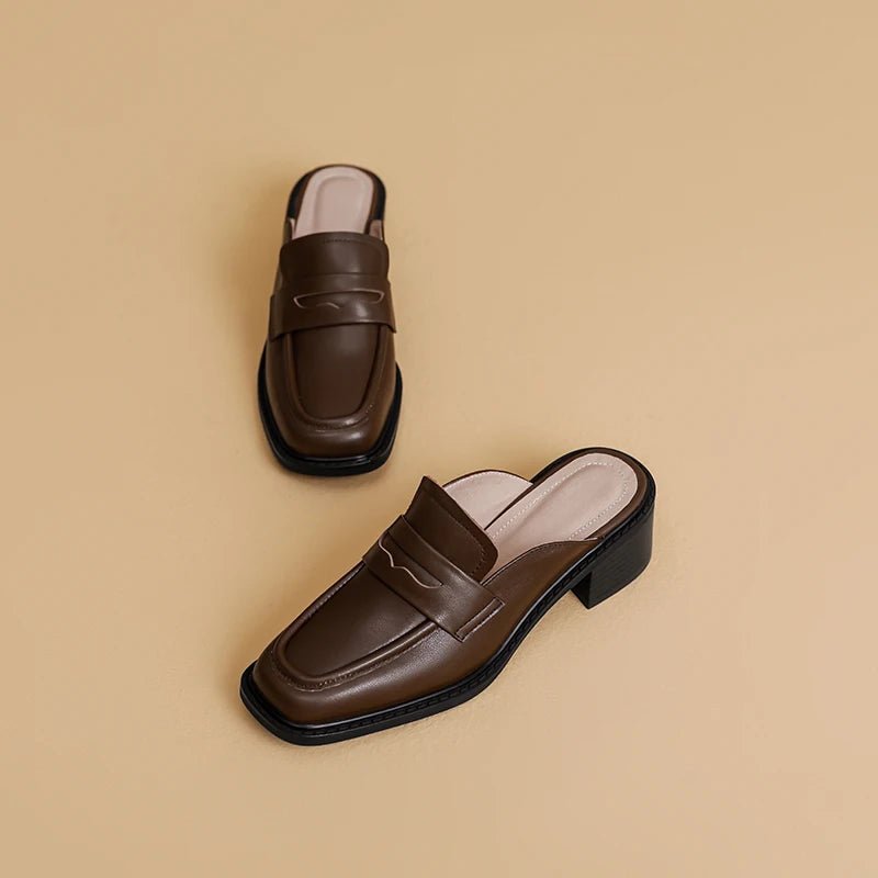 Mule en Cuir pour Femme "La Sensation"