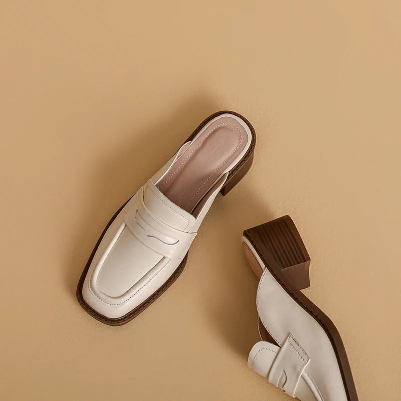 Mule en Cuir pour Femme "La Sensation"