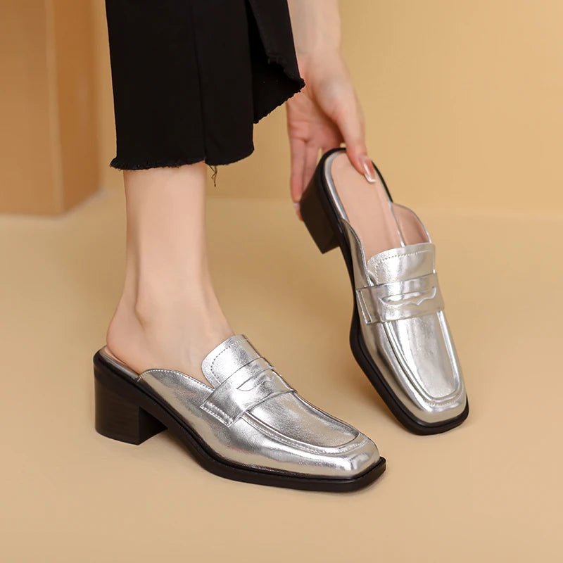 Mule en Cuir pour Femme "La Sensation"