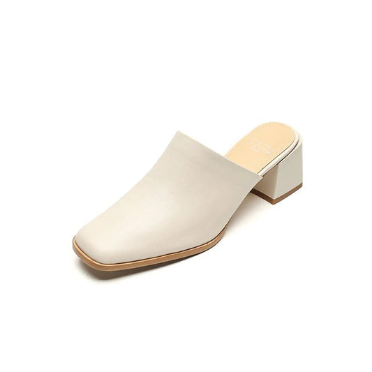 Mule en Cuir pour Femme "La Sensuelle"