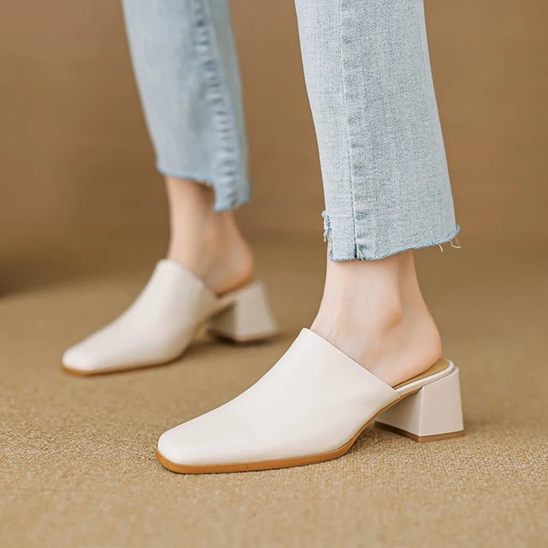 Mule en Cuir pour Femme "La Sensuelle"