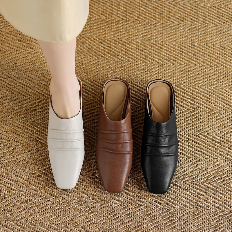 Mule en Cuir pour Femme "La Serenata"