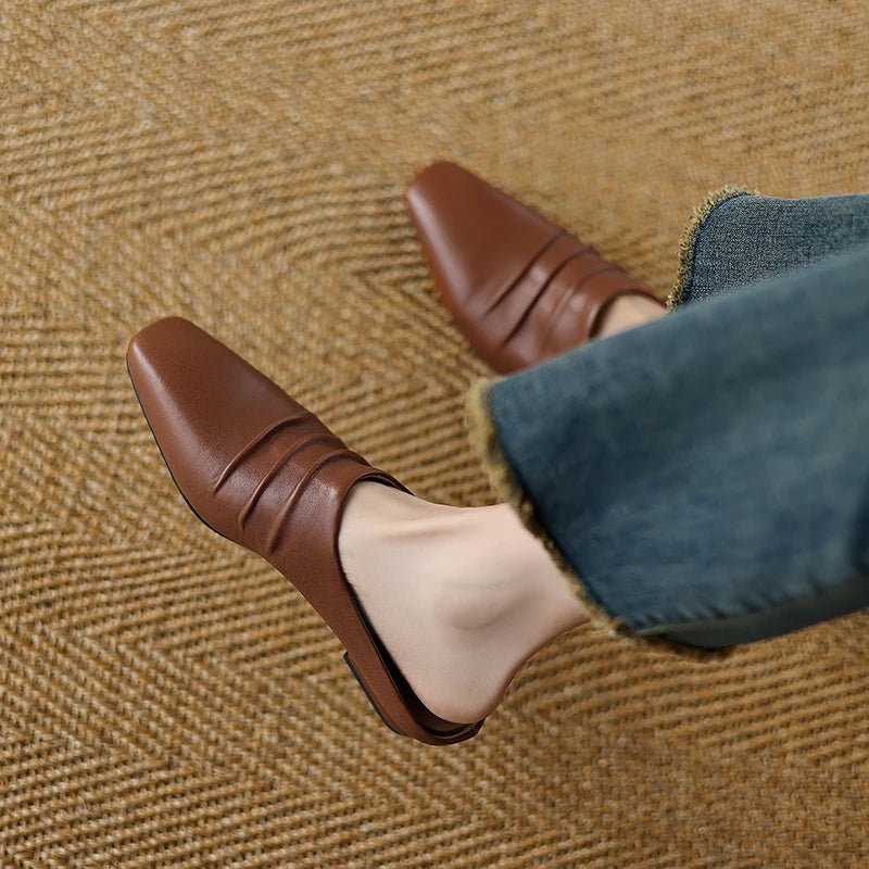 Mule en Cuir pour Femme "La Serenata"