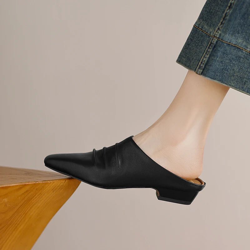 Mule en Cuir pour Femme "La Serenata"