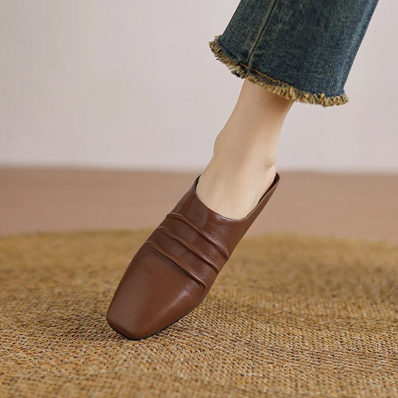 Mule en Cuir pour Femme "La Serenata"