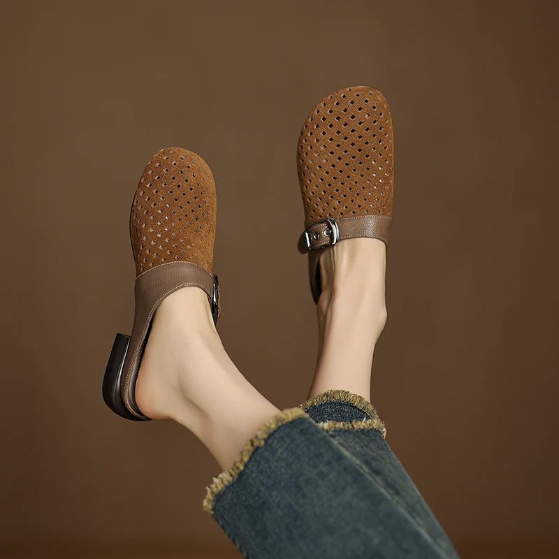 Mule en Cuir pour Femme "La Solène"