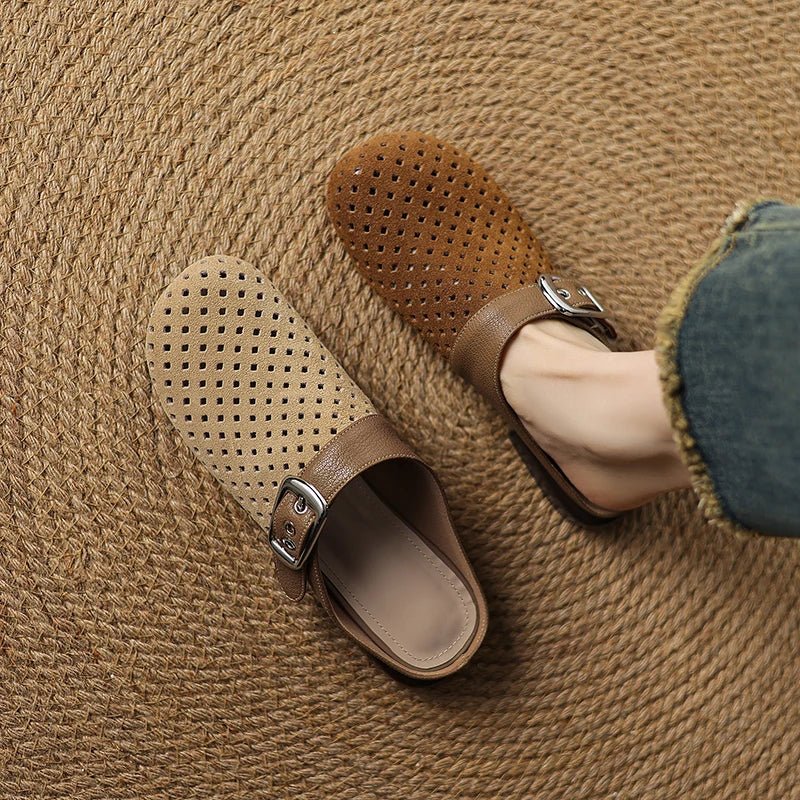 Mule en Cuir pour Femme "La Solène"