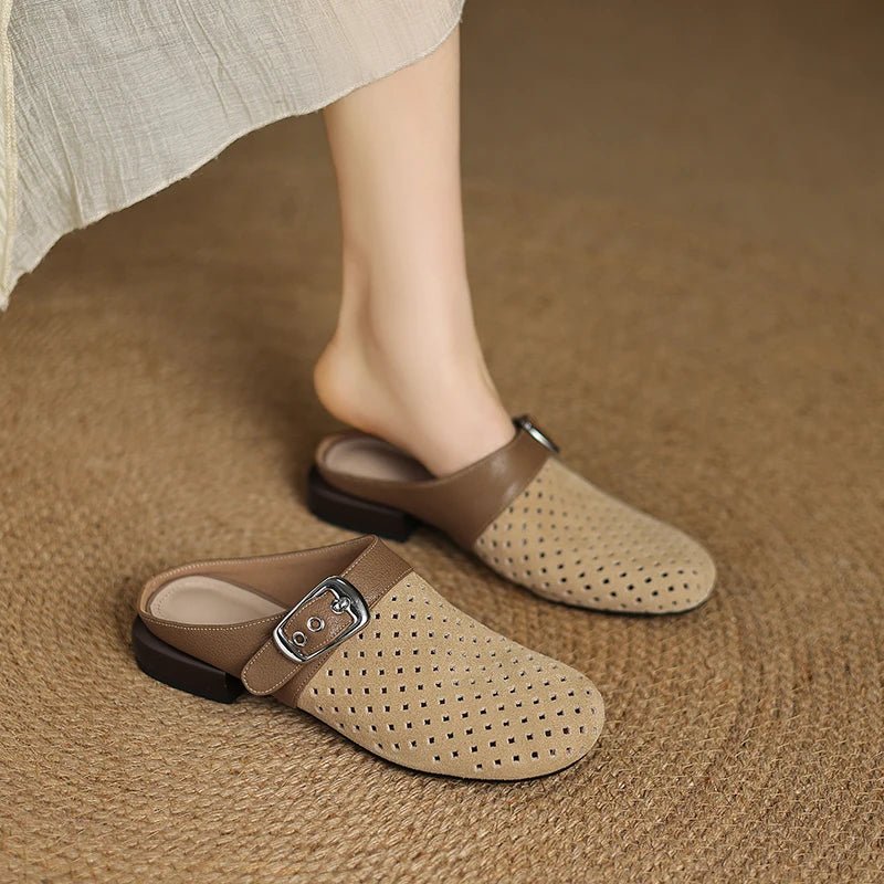 Mule en Cuir pour Femme "La Solène"