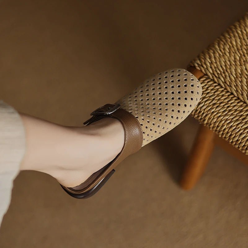 Mule en Cuir pour Femme "La Solène"