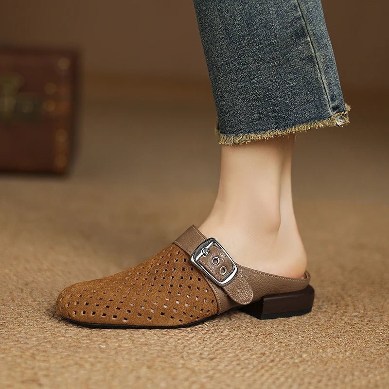 Mule en Cuir pour Femme "La Solène"