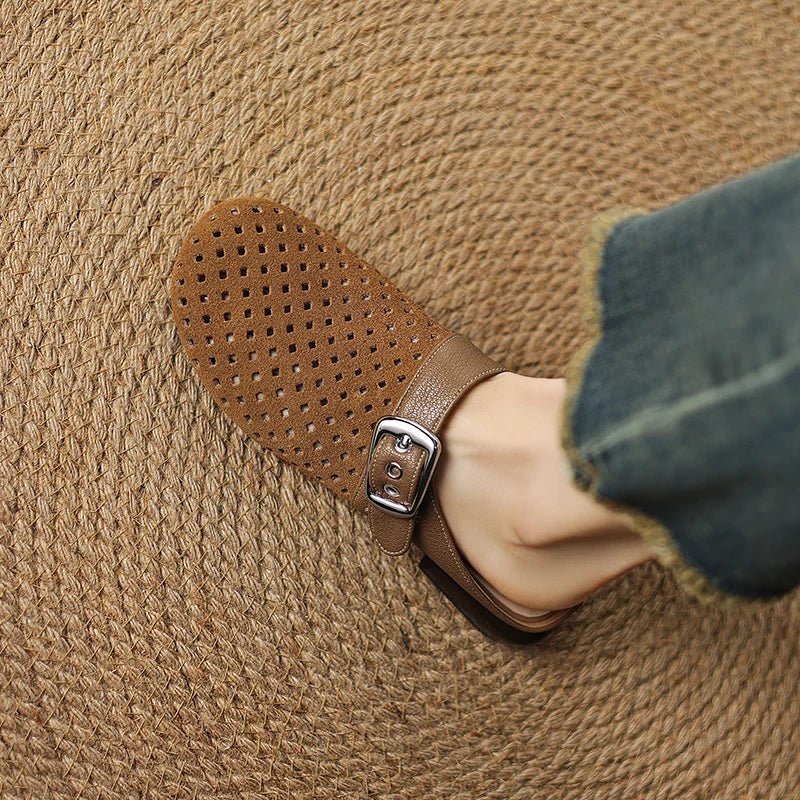 Mule en Cuir pour Femme "La Solène"
