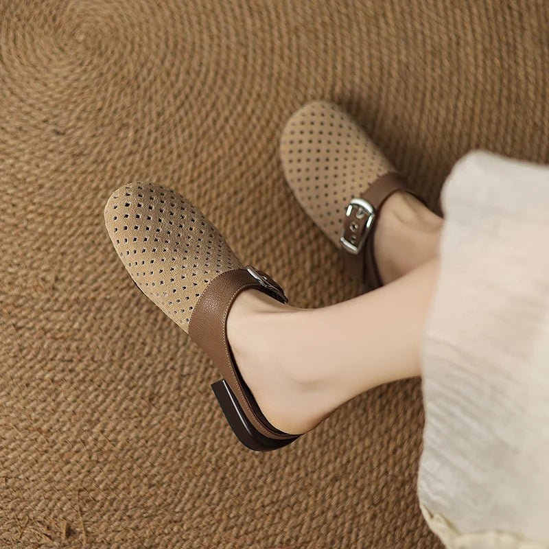 Mule en Cuir pour Femme "La Solène"