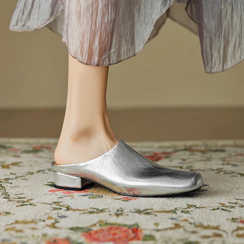 Mule en Cuir pour Femme "La Somptueuse"