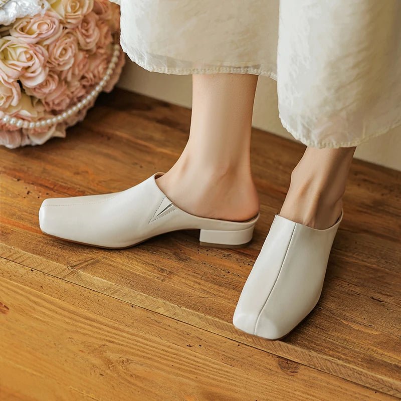 Mule en Cuir pour Femme "La Somptueuse"