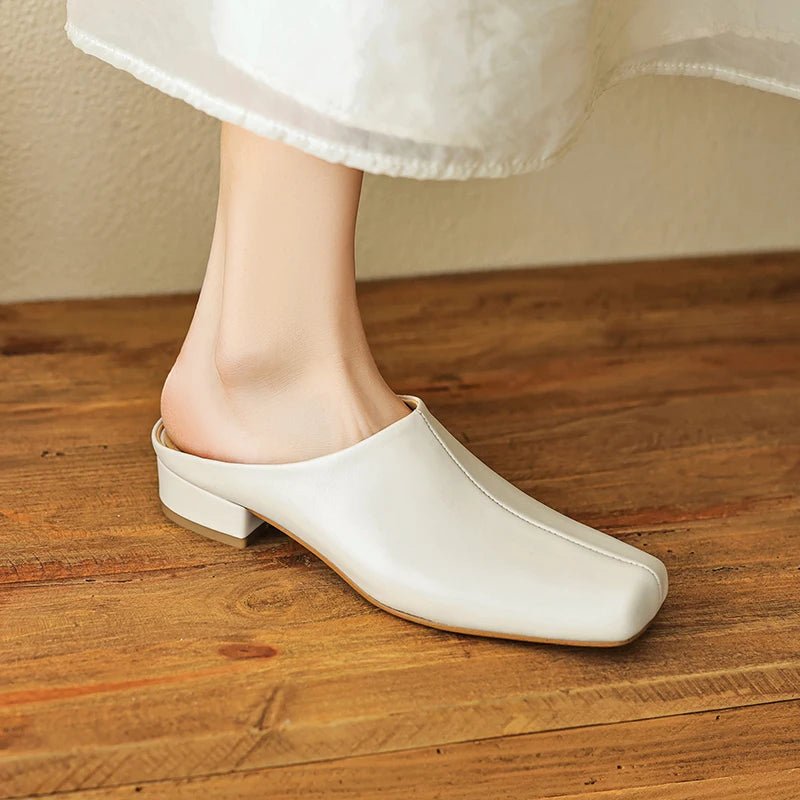 Mule en Cuir pour Femme "La Somptueuse"