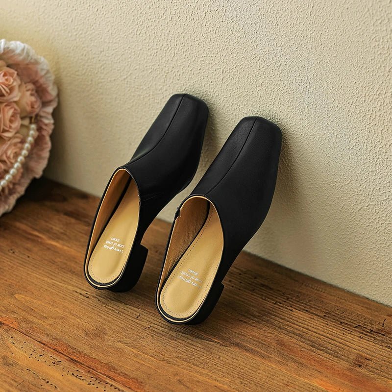 Mule en Cuir pour Femme "La Somptueuse"