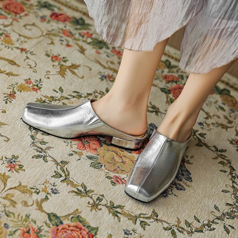 Mule en Cuir pour Femme "La Somptueuse"