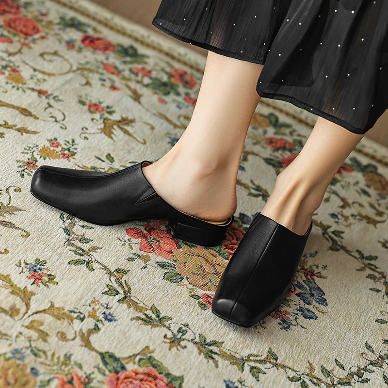 Mule en Cuir pour Femme "La Somptueuse"