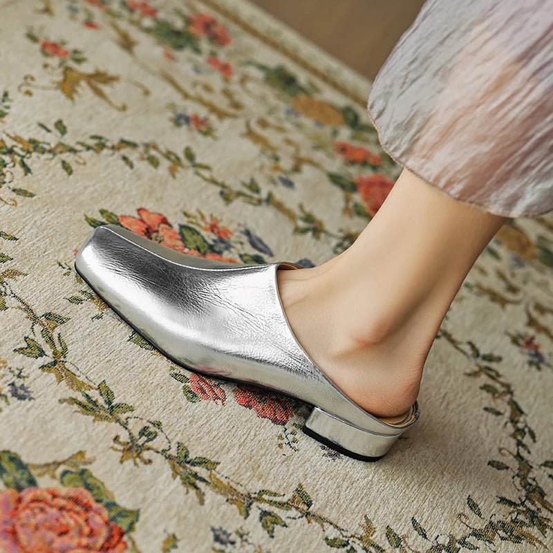 Mule en Cuir pour Femme "La Somptueuse"