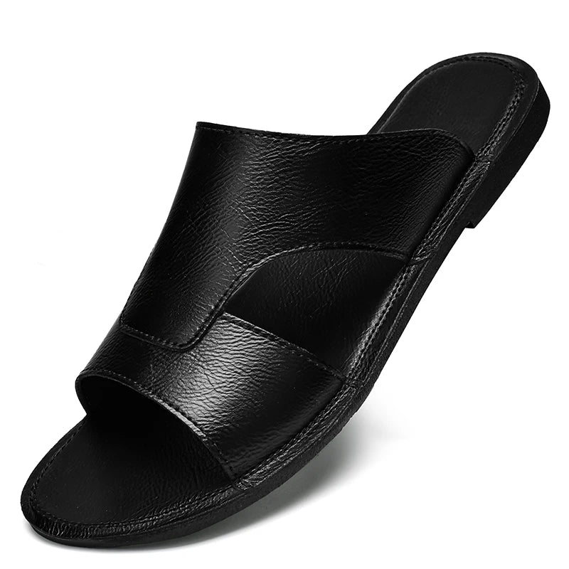 Mules Cuir Homme confortables "Le Zen"