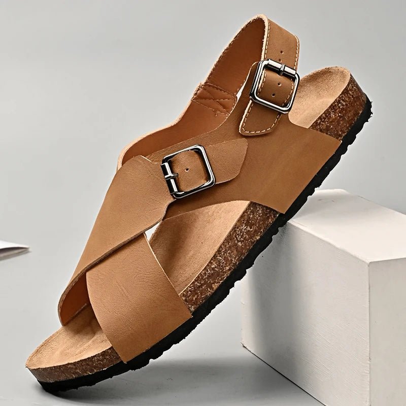 Mules Cuir Homme Élégantes "Le Provençal"