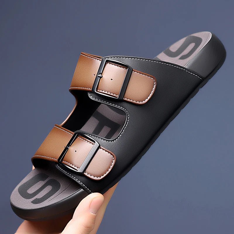 Mules Cuir Homme respirantes "Le Leader"