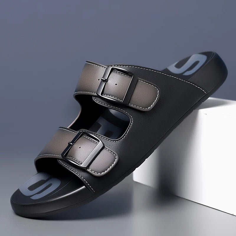 Mules Cuir Homme respirantes "Le Leader"