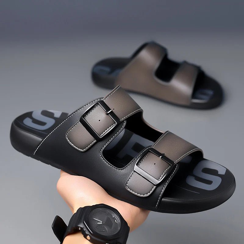 Mules Cuir Homme respirantes "Le Leader"