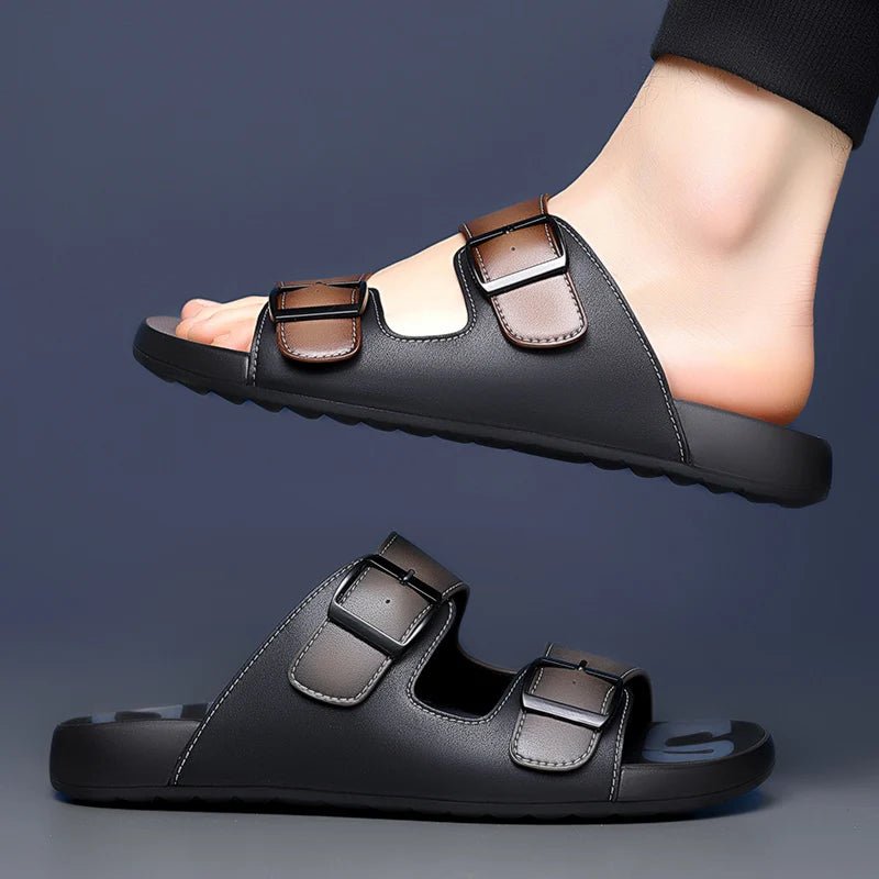 Mules Cuir Homme respirantes "Le Leader"