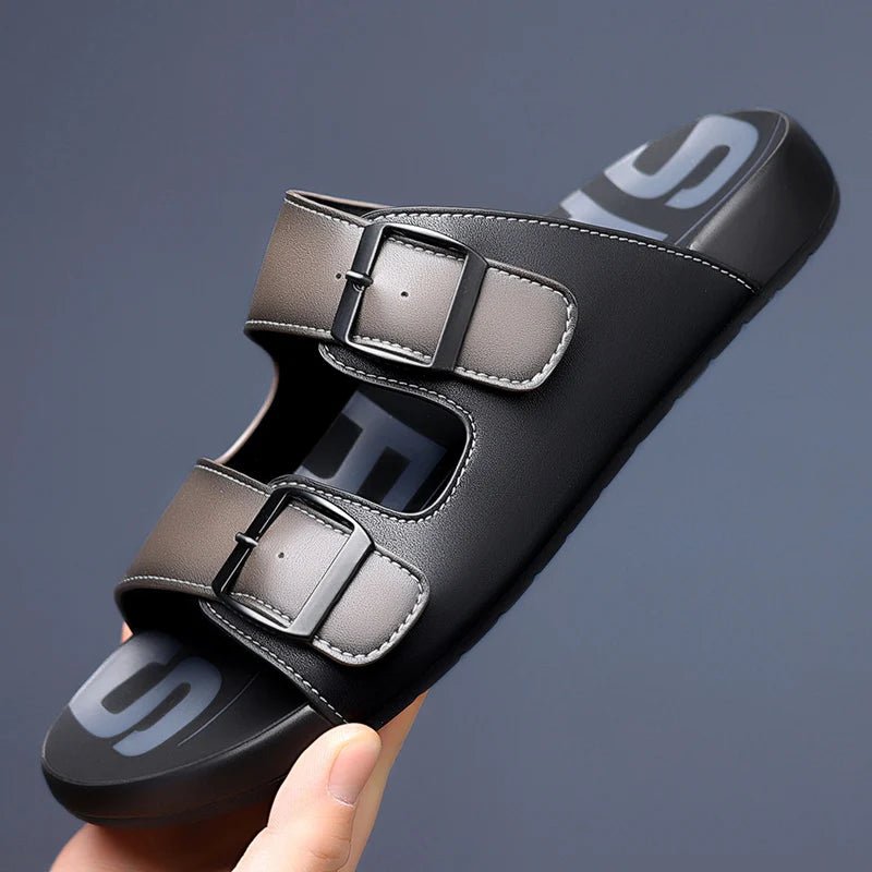 Mules Cuir Homme respirantes "Le Leader"