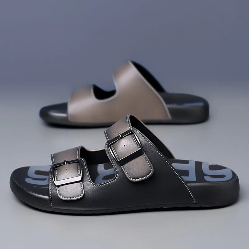 Mules Cuir Homme respirantes "Le Leader"